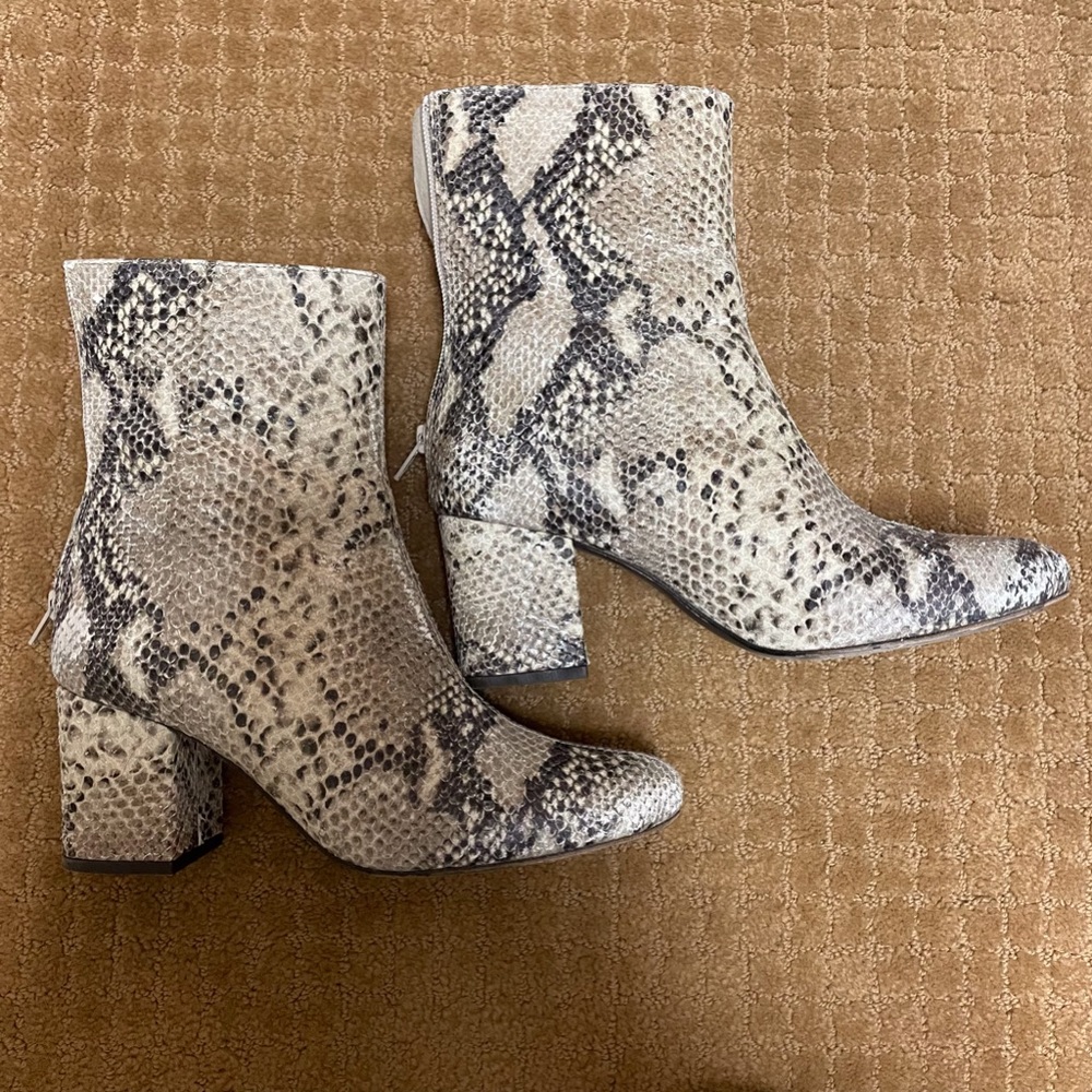 Free people booties.